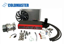 ColdMaster Universal Air Conditioning Kit Under Dash  Red 450-100 A/C 12V