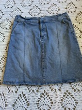 Women s Size 12 Calvin Klein Denim Skirt Vintage 90s Y2K
