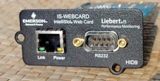 Liebert Emerson IS-Webcard IntelliSlot Web Ca...