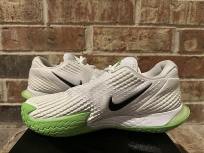 New 7.5 Nike Court Zoom Vapor Cage 4 Rafa Tennis White Green