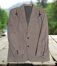 Rare Find Vintage Pioneer Wear Western Longhorn Cowboy Blazer Sport Coat Jacket