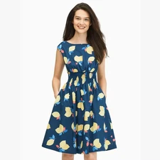 Kate Spade New York Women's Lemon Zest Blaire Dress in size US 4 NWOT $229
