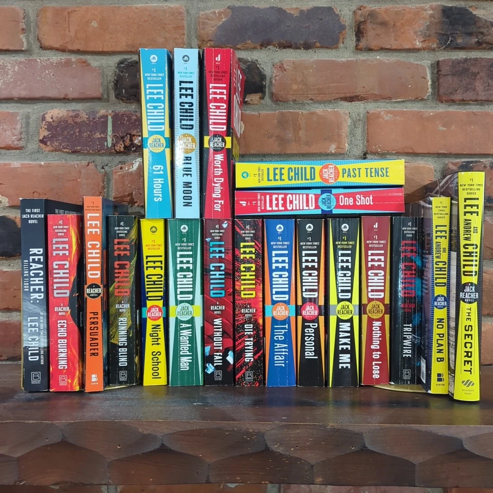 Jack Reacher Books, Lot of 20 Lee Child + Foto 2 de 2