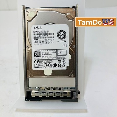Dell 1.2TB 10K RPM 2.5'' SAS 12Gbps Enterprise HDD w/ Tray AL14SEB120N