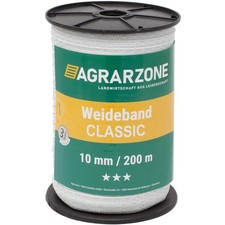 Weidezaunband 200m 10mm L&auml;nge Agrarzone Koppel