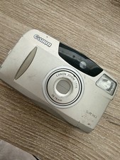 Canon Sure Shot 76 35mm Point Shoot Film Camera 38-76mm Zoom AF Flash Silver