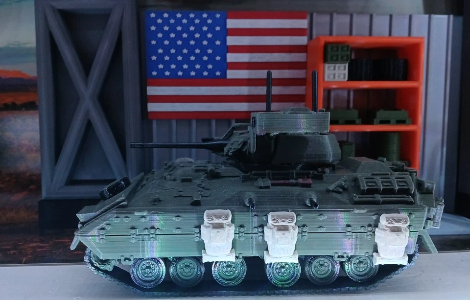 Vehículo de combate Bradley M2A3, escala 1:43 Foto 3 de 4