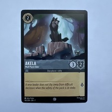 Lorcana Akela - Wolf Pack Elder Common Archazia's Island 182/204 Non Foil