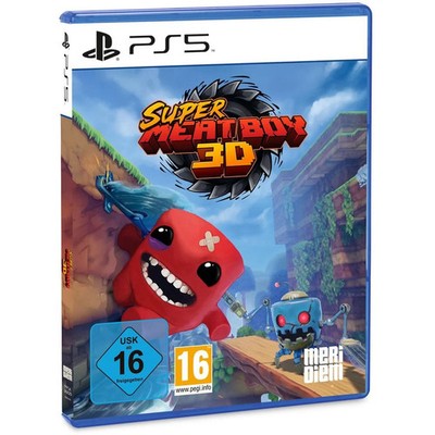 Super Meat Boy 3D (PlayStation 5) Action