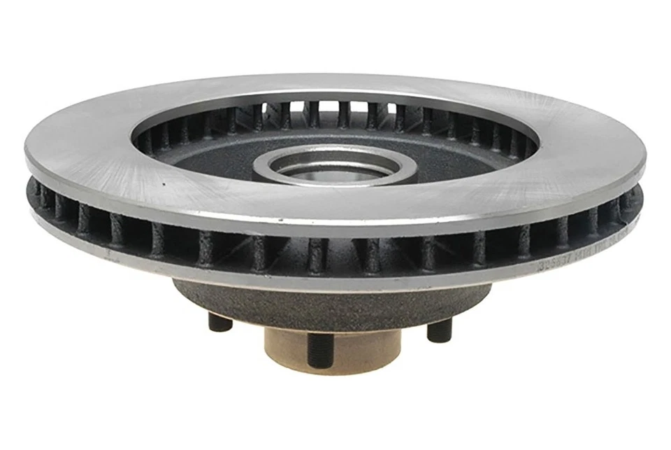 For Ford Thunderbird 70-71 Silver Vented Front Brake Rotor & Hub Assembly - Image 4 of 4