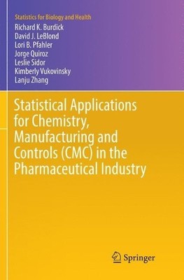 Richard K. Burd Statistical Applications for Chemistry, Manufactur (Taschenbuch)