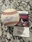 Elly De La Cruz SIGNED Major League BASEBALL OMLB JSA CERTIFIED AUTO AUTOGRAPH