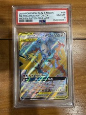 Moltres & Zapdos & Articuno GX (Full Art) 66/68 Hidden Fates Holo 🔥🔥 PSA 8 on eBay