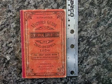 1876 Centennial Exhibition Philadelphia Visitors Guide Book Lippincotte W Maps