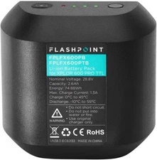 Flashpoint Battery Pack for XPLOR 600 PRO (AD600Pro) 28.8V, 2600mAh - Godox WB26