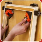 4 Pcs Frame Corner Clamp Hobby DIY 90° Angle Woodwork Durable ABS Craft Set