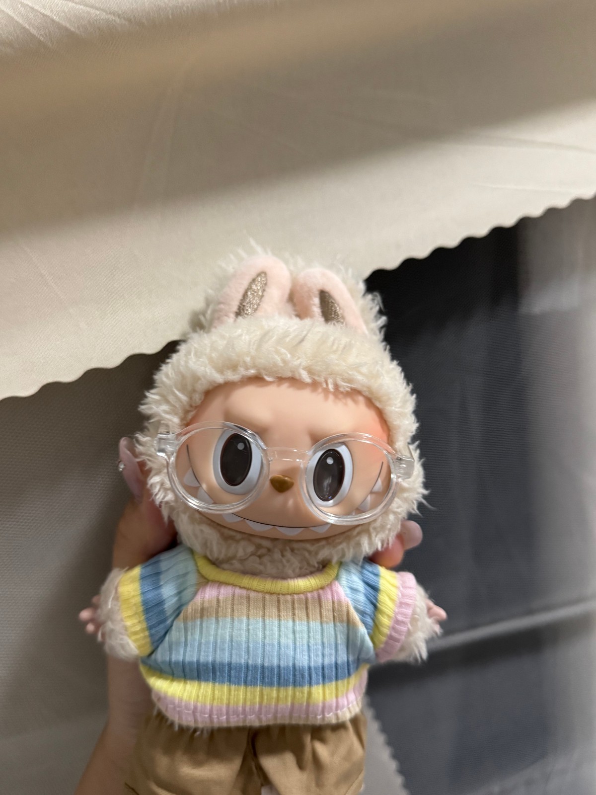 17cm Monster Doll Glasses Accessory for Dress Up PP100 No Doll Included