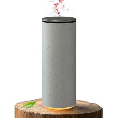Cooper Bliss Waterless Diffuser for Essential Oils, Pure Aroma Biofiber White 