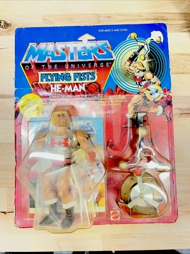 Vintage Flying Fists He-Man 1985 Masters of the Universe MOTU New In box