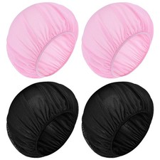 4 Pcs Hair Net For Sleeping Mesh Sleep Bonnets For Sleeping Hair Nets Cap, Co...