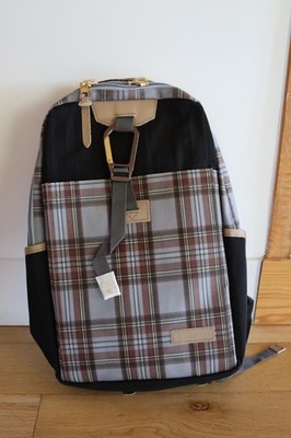 Master-Piece LINK Plaid Backpack No 02340-c2 Japan Check Pattern Carabiner New