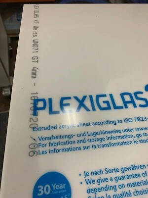 Acryl XT weiß opal WN071 Plexiglas® Platte Wunschgröße ab € 25/qm 2+4mm Toppreis
