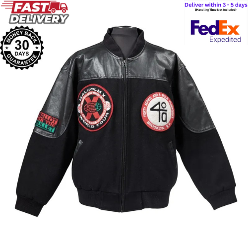 Malcolm X World Tour Cast and Crew 40 Acres & A Mule Wool Leather