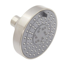 Signature Hardware 1.8 GPM 4-1/8" W Multi Function Shower Head Brushed Nickel