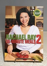 Rachael Ray 30-Minute Meals 2, 2003 Paperback Cookbook Food Network
