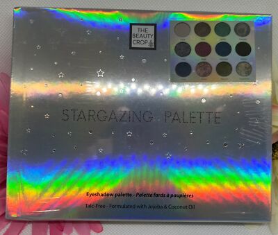 The Beauty Crop Stargazing Palette Eyeshadow 12 Colors Coconut Talc-Free Sealed