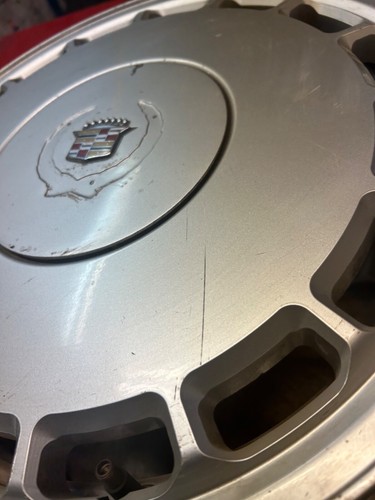 1989-1992 CADILLAC ALLANTE WHEEL RIM 16x7 5 LUG 115MM WITH CENTER CAP OEM - Picture 8 of 9