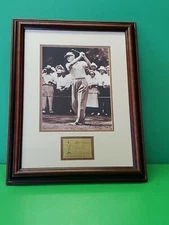 John Byron Nelson Framed Picture, Widely Considered One of The Greatest Golfers 