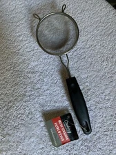 KITCHEN MESH STRAINERS for Straining, Sifting & Blanching 3.5” Strainer 3 1/2”