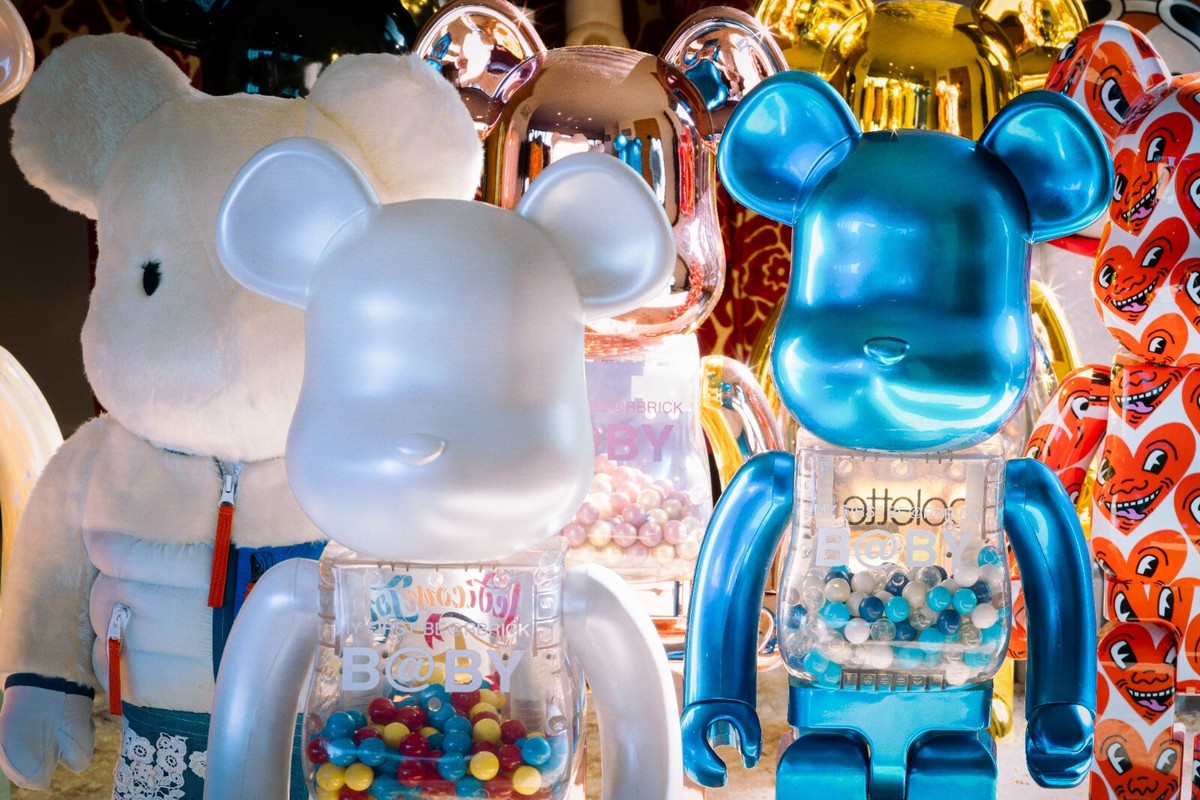 MEDICOM TOY - MY FIRST BE@RBRICK B@BY PEARL 1000％ Bearbrick 1000% Medicom My First Baby 15th Anniversary