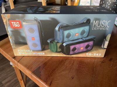 T&G Portable Wireless Speaker Musikbox TG-345