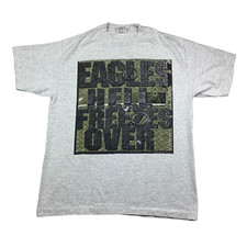 VTG Eagles Hell Freezes Over World Tour '95 Single Stitch T-Shirt Gray   USA XL