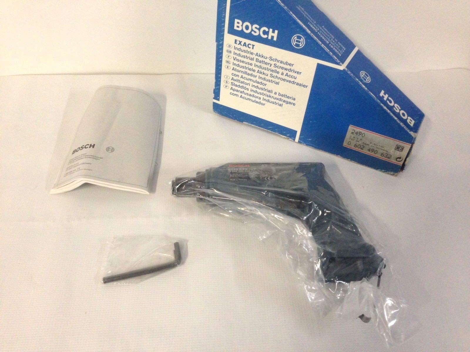 Bosch 0 602 490 632 Exact IASR Industrial Drill Driver 9.6-12V 12-15Nm
