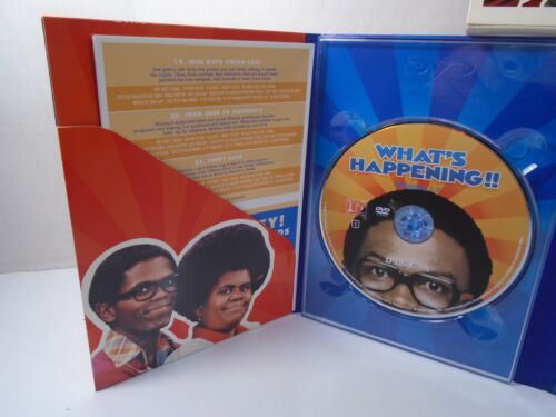 WHAT'S HAPPENING!! TV SHOW--THE COMPLETE FIRST SEASON--3 DVD SET (LOOK) - Imagen 3 de 7