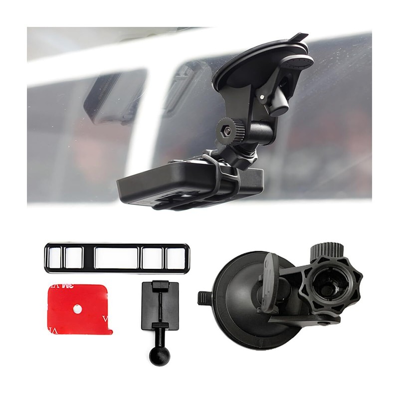 Jnnj Supporto a Ventosa per Auto, Dash Cam, Dvr, Camcorder, GPS Action Cameras - Immagine 1