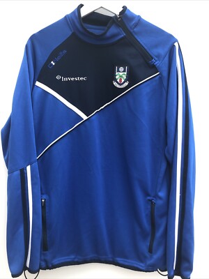 MONAGHAN GAA Training Top O'Neills Blue Zip Jumper Mens