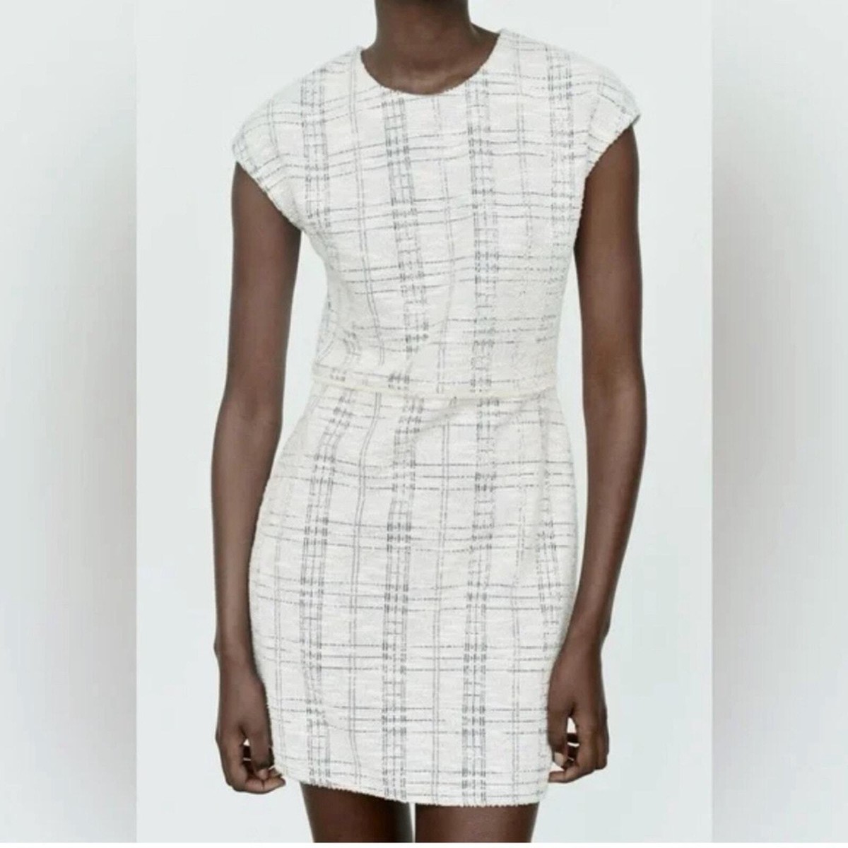 ZARA TEXTURED JACQUARD DRESS | eBay ZARA TEXTURED JACQUARD DRESS | eBay