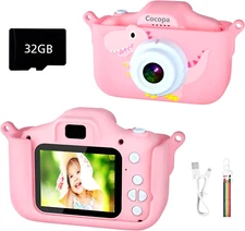 Camara Para Niños Ninos Digital Niño Niña 3 4 5 6 7 Años Tarjeta 1080P Regalo