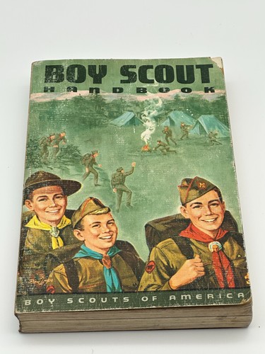 Vintage 1965 Boy Scout Handbook Seventh Edition Third Printing Softcover Guide