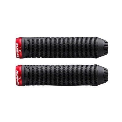 Lenkergriffe Spike 33 Lock-On 145mm Schwarz/Rot SPGRP00167933 SPANK Fahrrad MTB