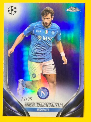 2023-24 Topps Chrome UEFA Club - Complete Your Team Set / SSC Napoli