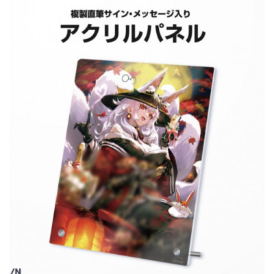 Nijisanji EN Nina Kosaka Birthday 2022 Acrylic Panel Signed Vtuber