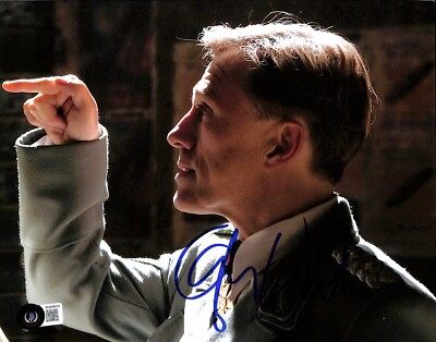 #ad Chrisoph Waltz quot;Hans Landaquot; Inglorious Basterds Signed 8x10 Photo BAS $199.99