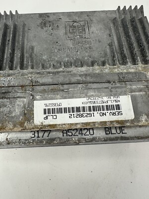98 Chevrolet Corvette ECU ECM Engine Control Module 16238212 98 Chevrolet Corvette ECU ECM Engine Control Module 16238212