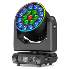UKING Bee Eye LED 380W RGBW Beam Wash Zoom Moving Head Stage Light DJ Disco Bar
