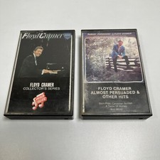 Floyd Cramer Lot of 2 Audio Cassette Tapes Collector series Almost Persuaded